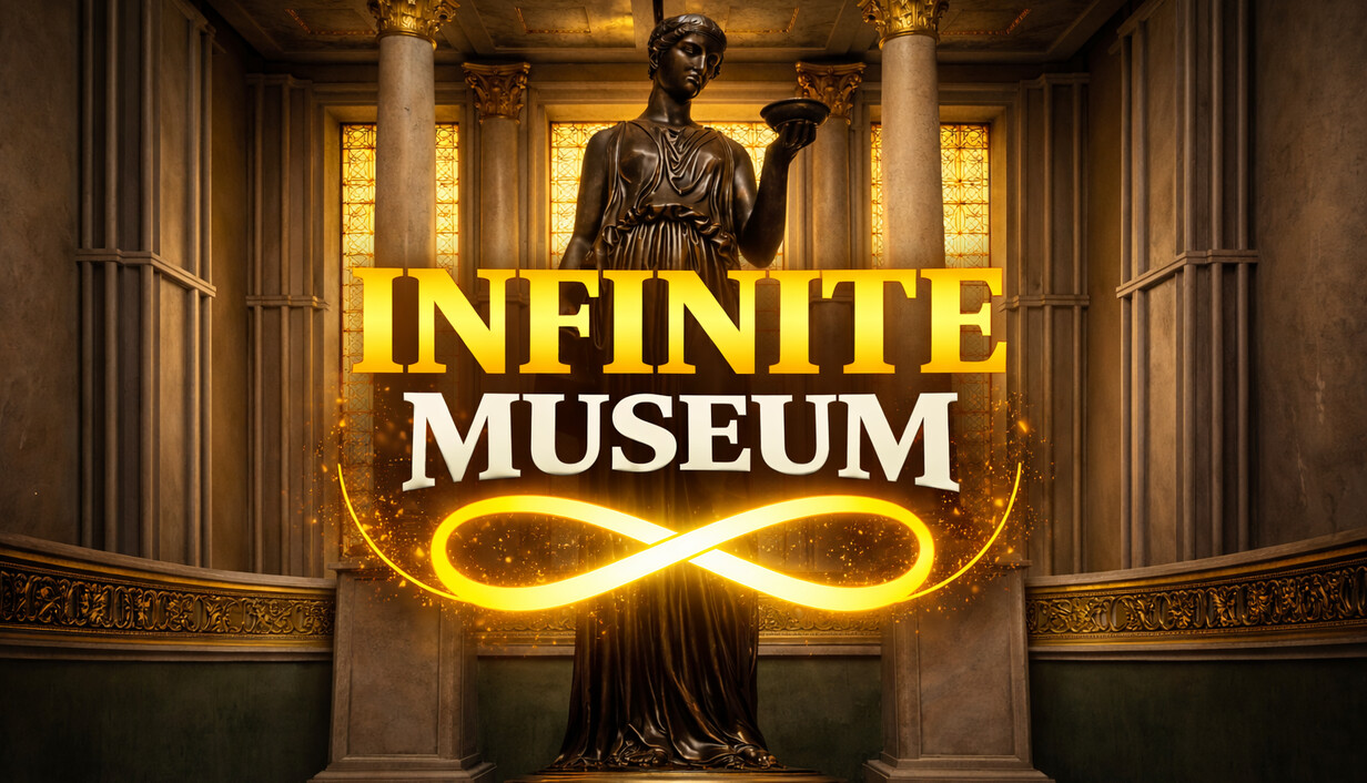 Infinite Museum cover art
