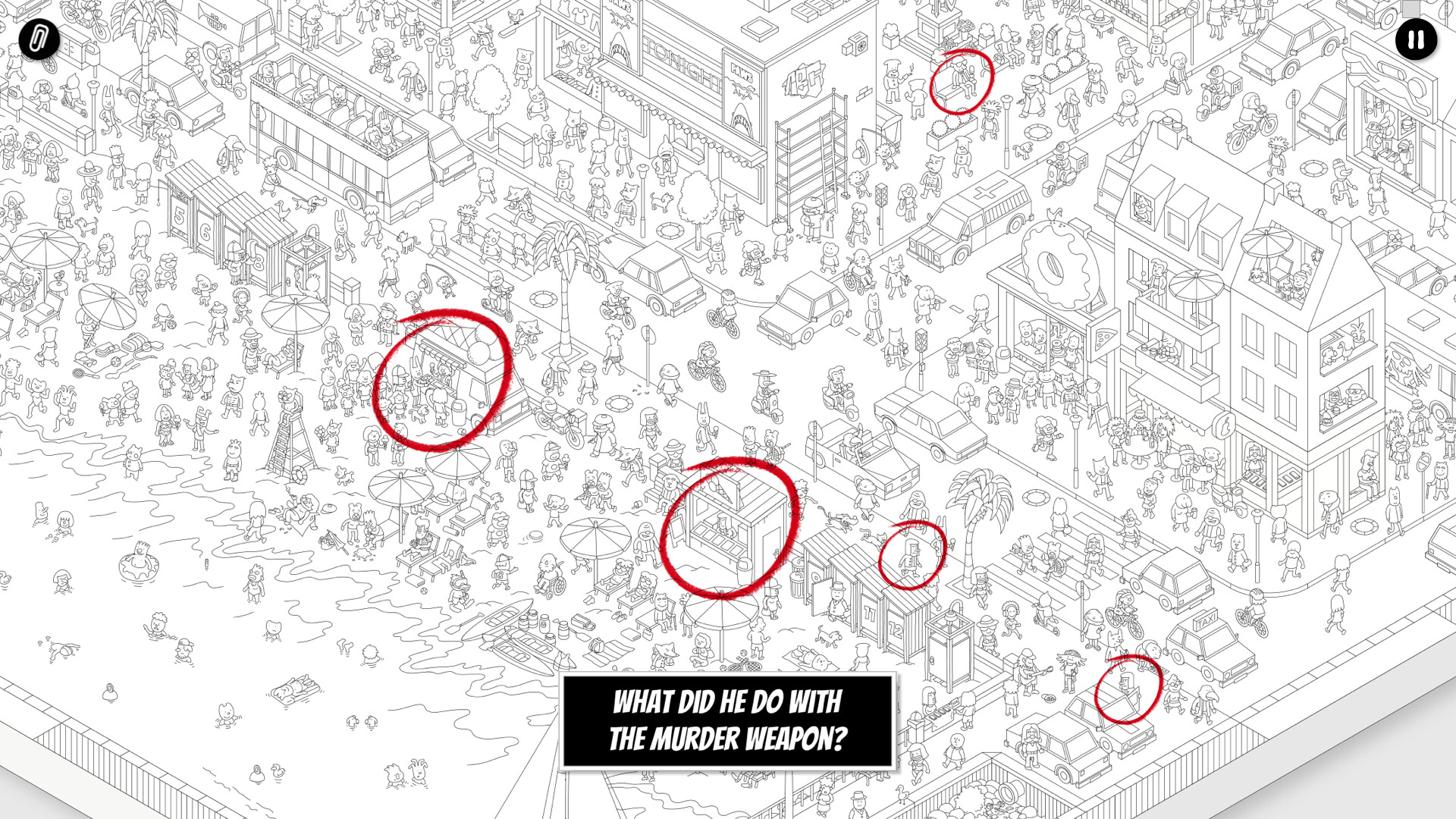 MicroMacro: Downtown Detective screenshot #5