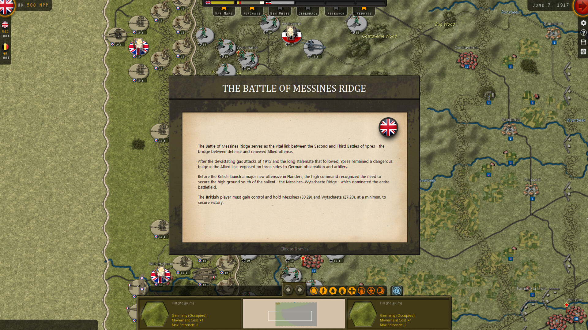 Strategic Command: World War I - Battles for Ypres screenshot 1
