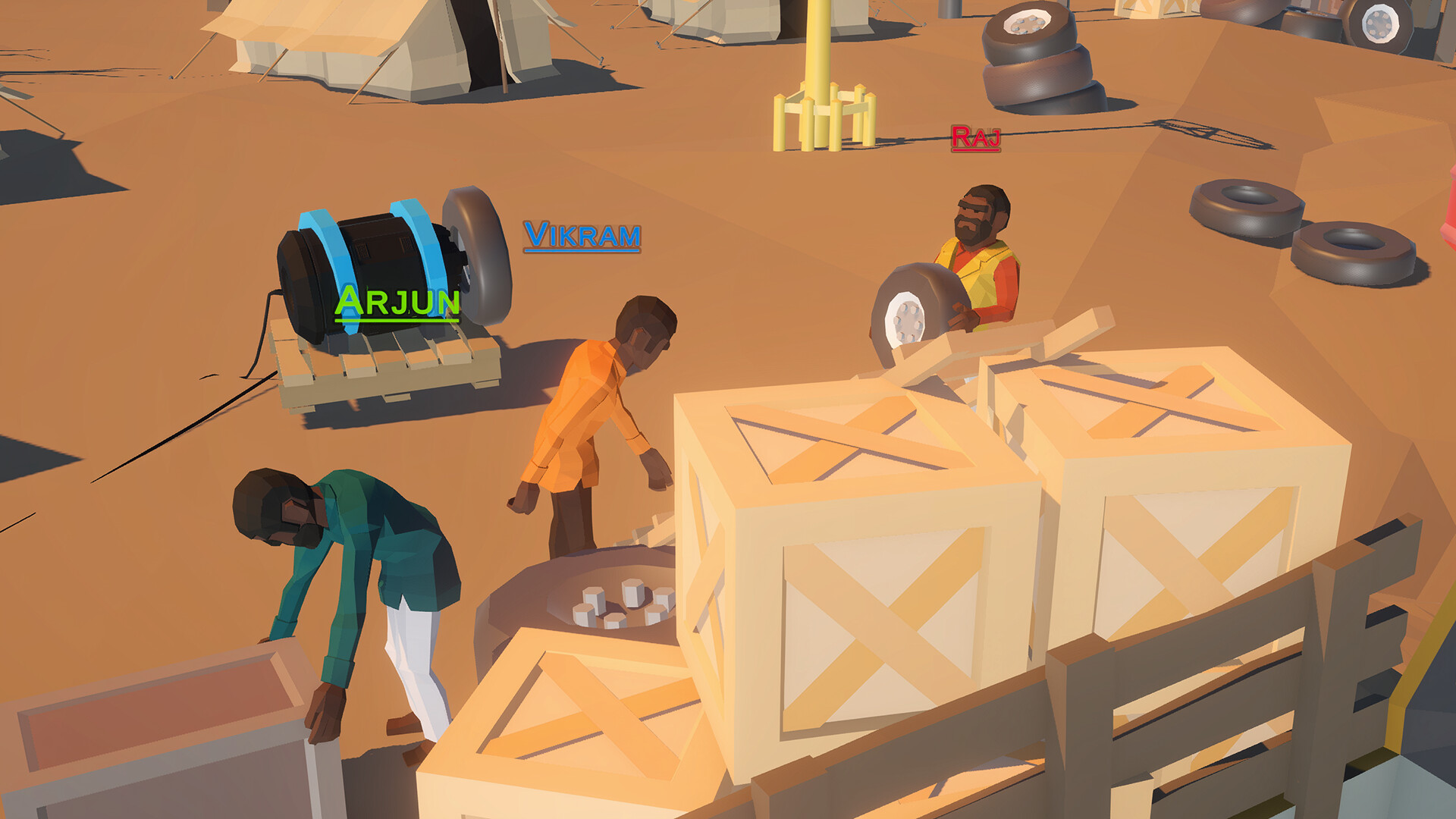 TIRE LAUNCHER TOGETHER screenshot #10