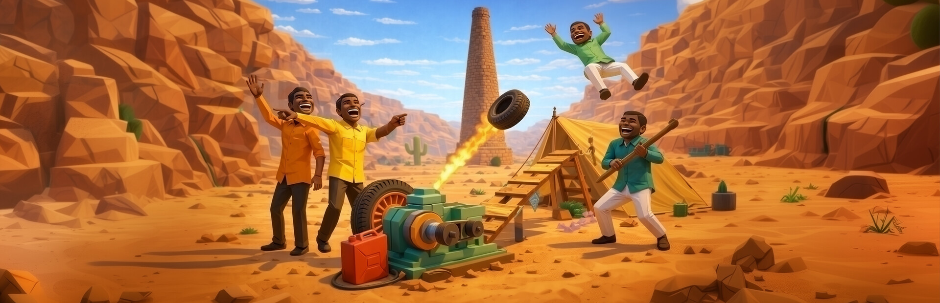 TIRE LAUNCHER TOGETHER