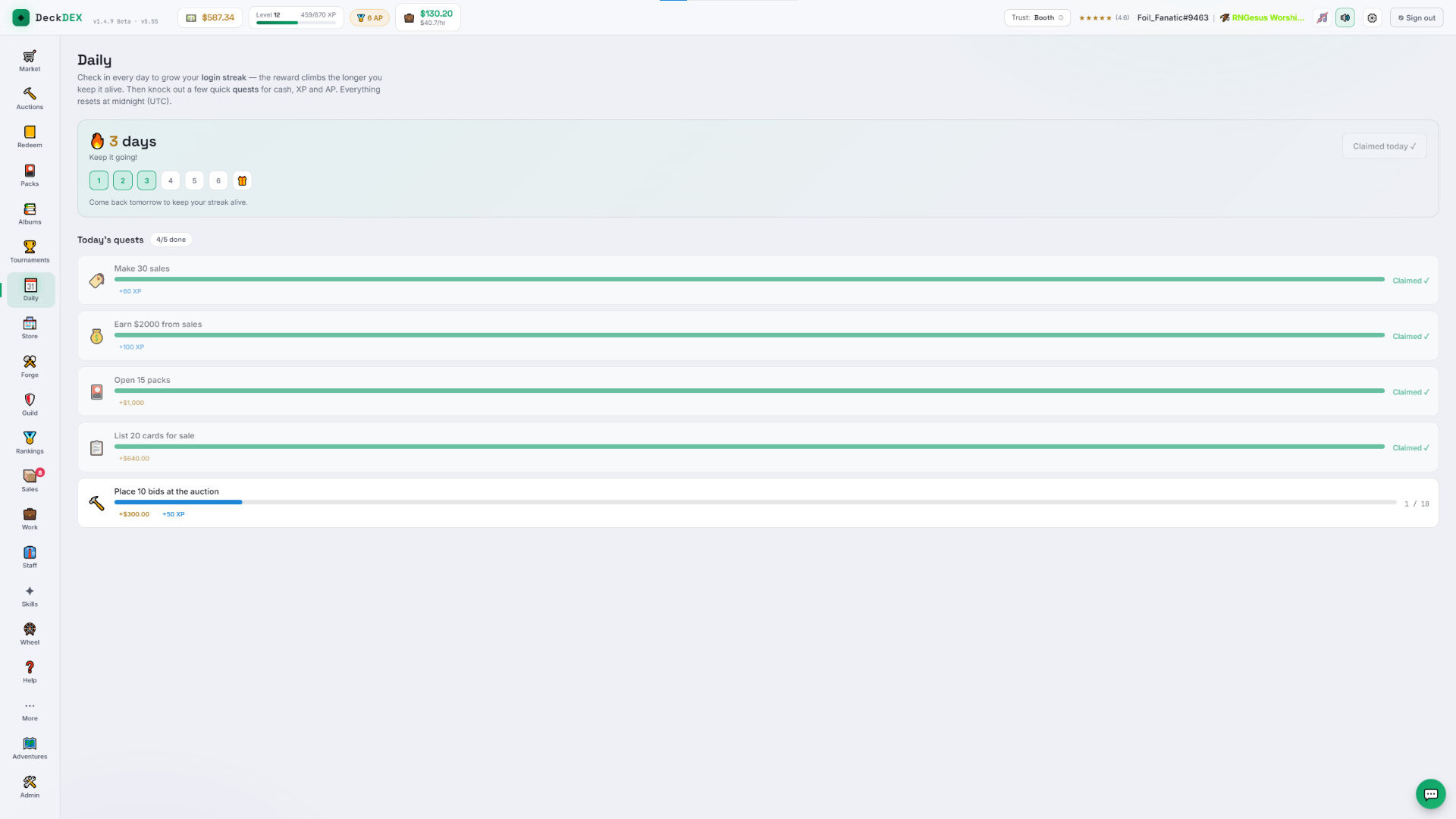 DeckDEX - TCG Live Simulator screenshot #9