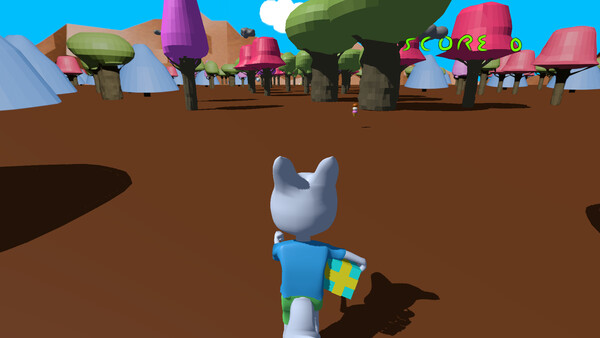 Screenshot of Smile Run gameplay showing in-action mechanics
