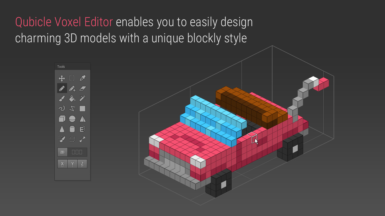 #2. Qubicle Voxel Editor (Steam) 由: Minddesk Software GmbH