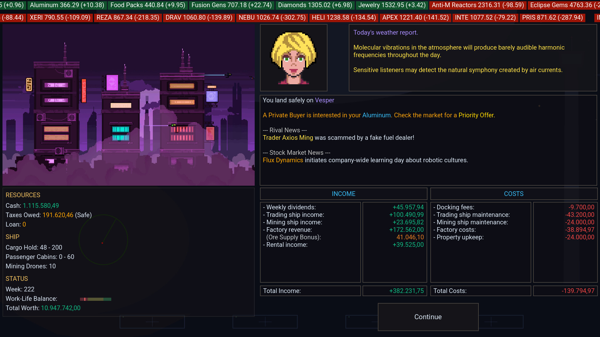 Starport Merchants screenshot 1