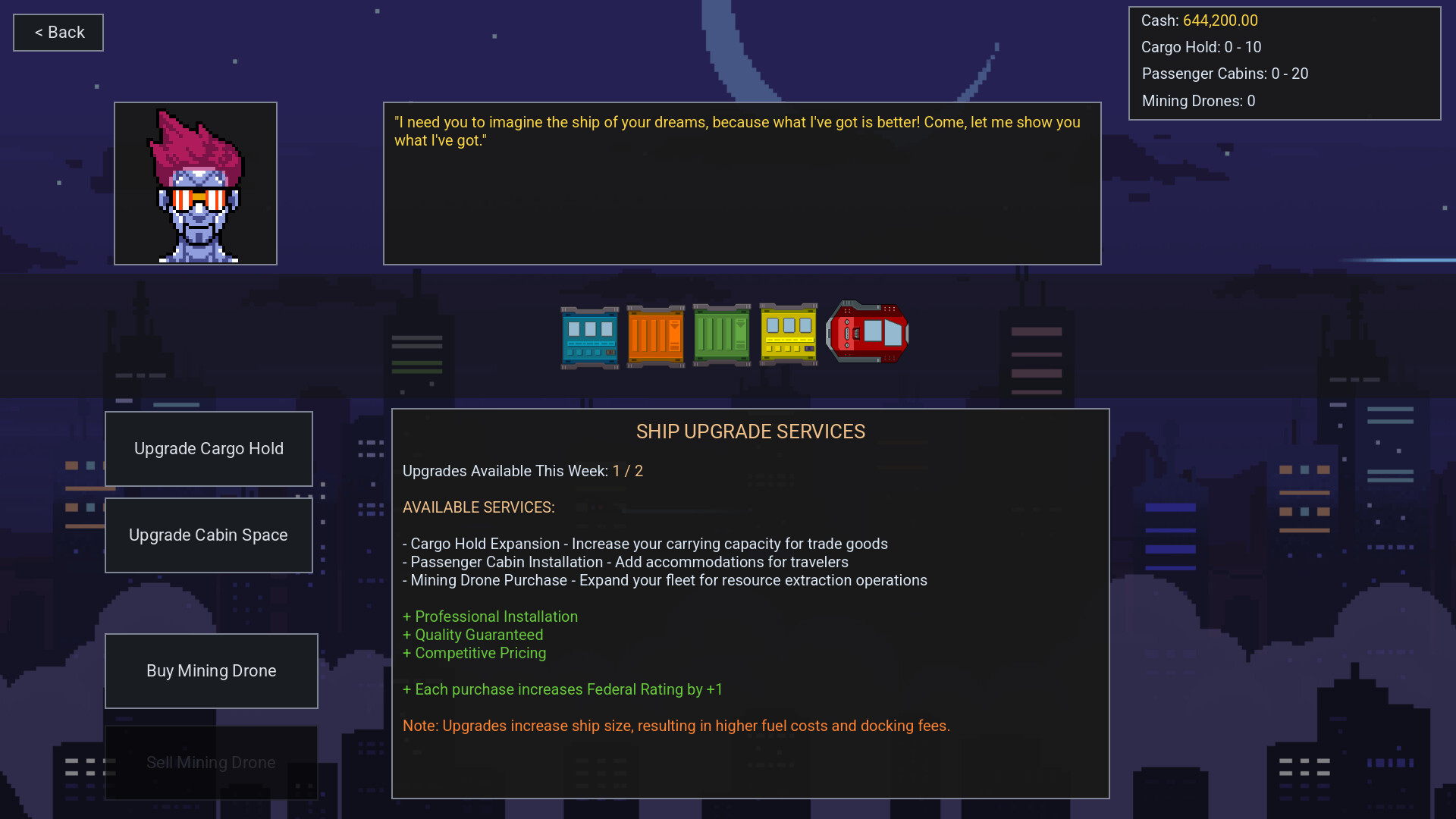 Starport Merchants screenshot #3