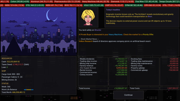 Starport Merchants screenshot 1