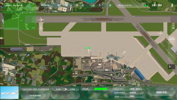 Скриншот 2 из игры Airspace Master