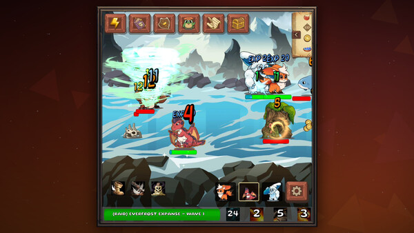 Minimon: Tiny Idle Tactics 스크린샷 2
