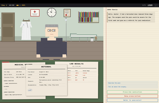 Screenshot 3 of Physician Simulator - more gameplay footage