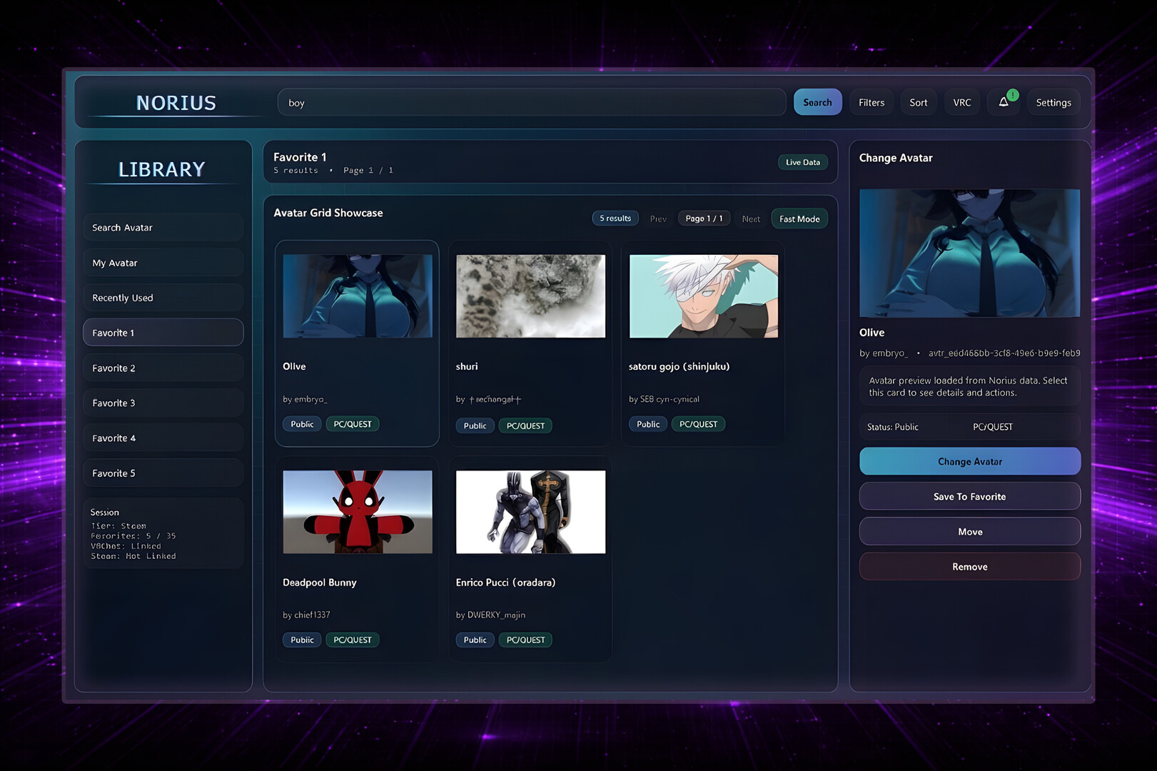 Norius screenshot 5