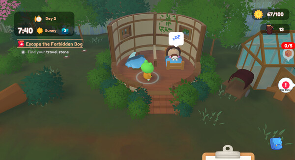 Screenshot 2 of Taddius and the Forbidden Bog - additional gameplay view