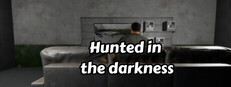 hunted in the darkness. cover