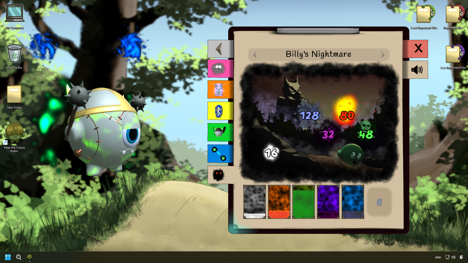 Keep the Corpsy Rollin' screenshot 1