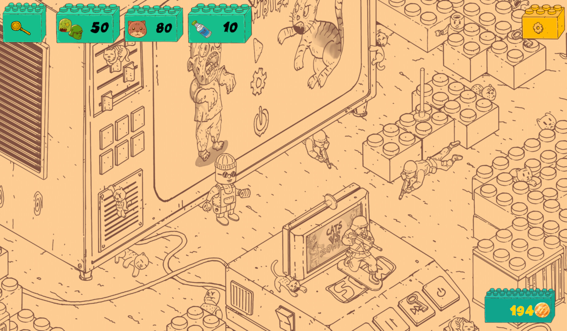 Tiny Cats vs Toys screenshot 6