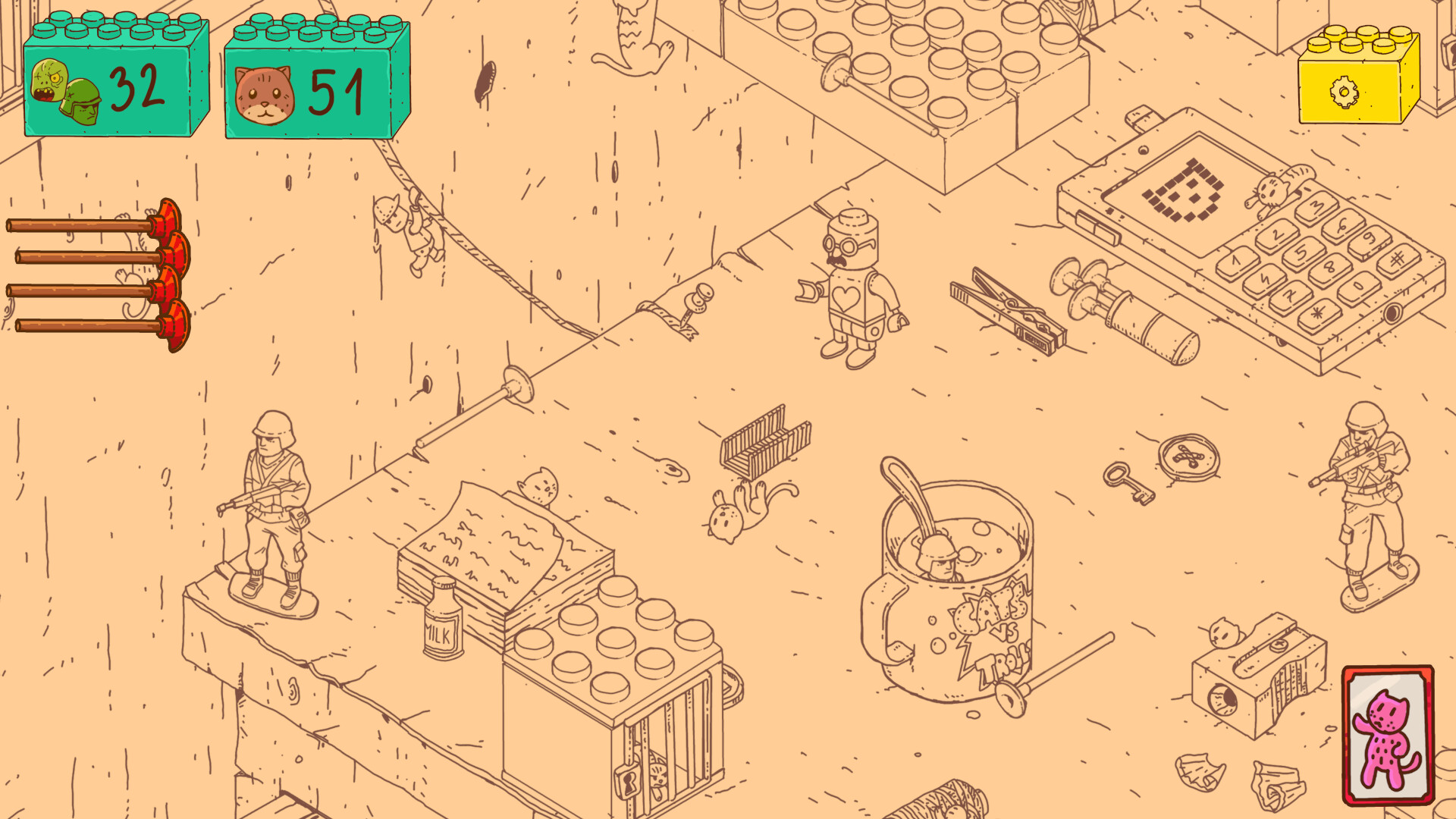 Tiny Cats vs Toys screenshot #9