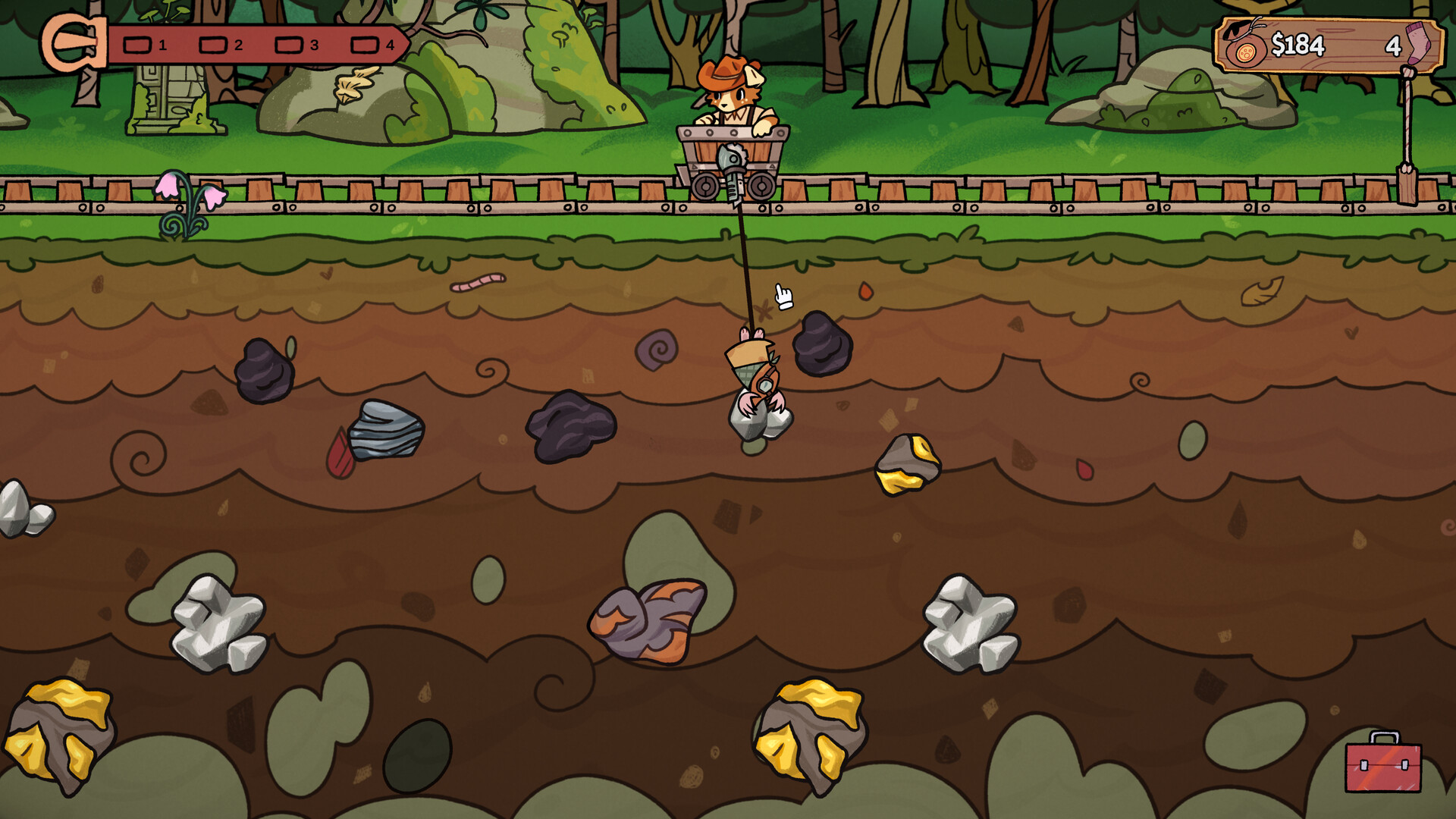 Pup & Mole: Gold Rush screenshot 5