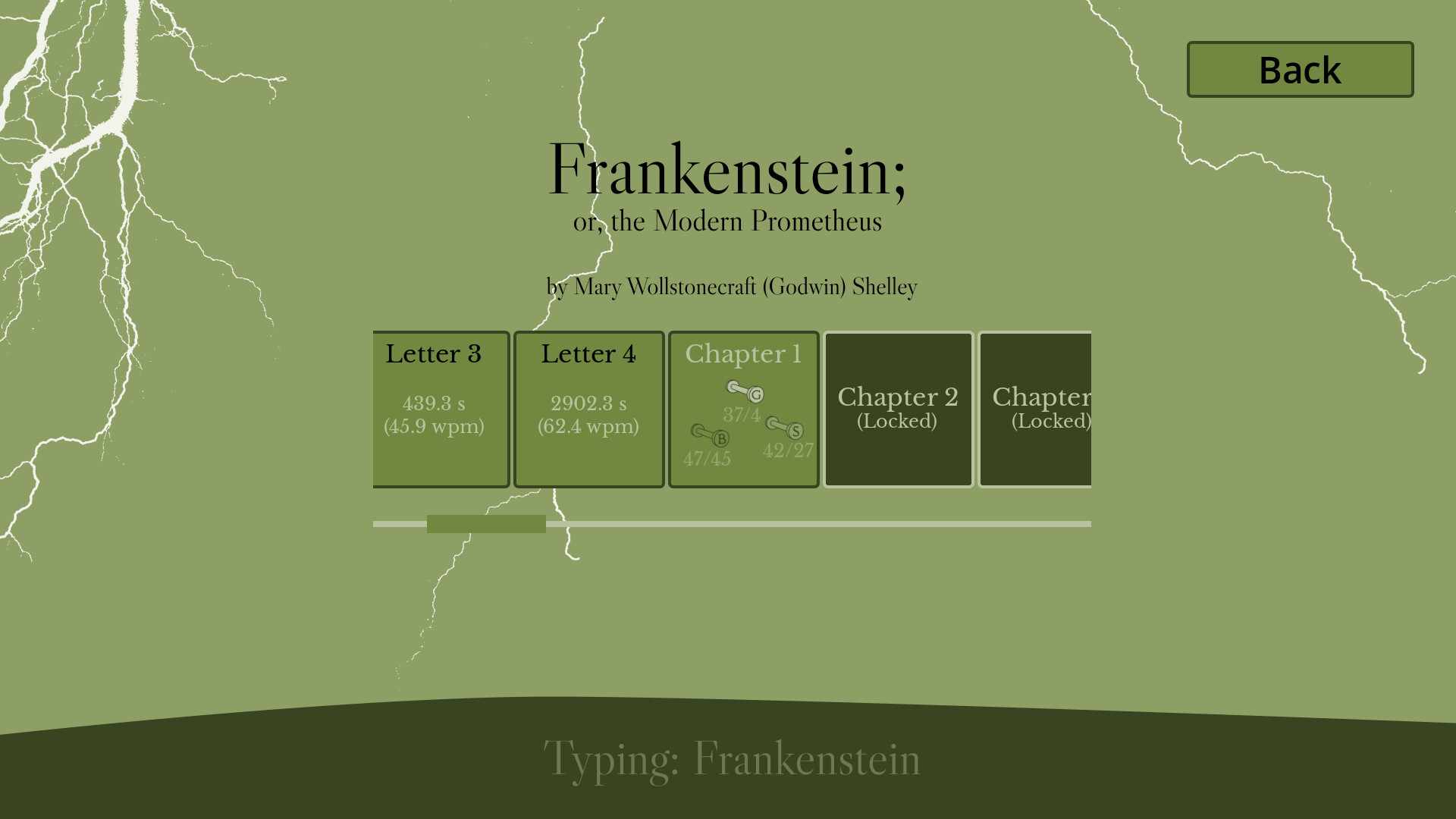 Typing Frankenstein screenshot #4