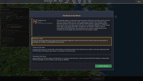 Скриншот 3 из игры Salt and Soil: A Frontier Family Sim