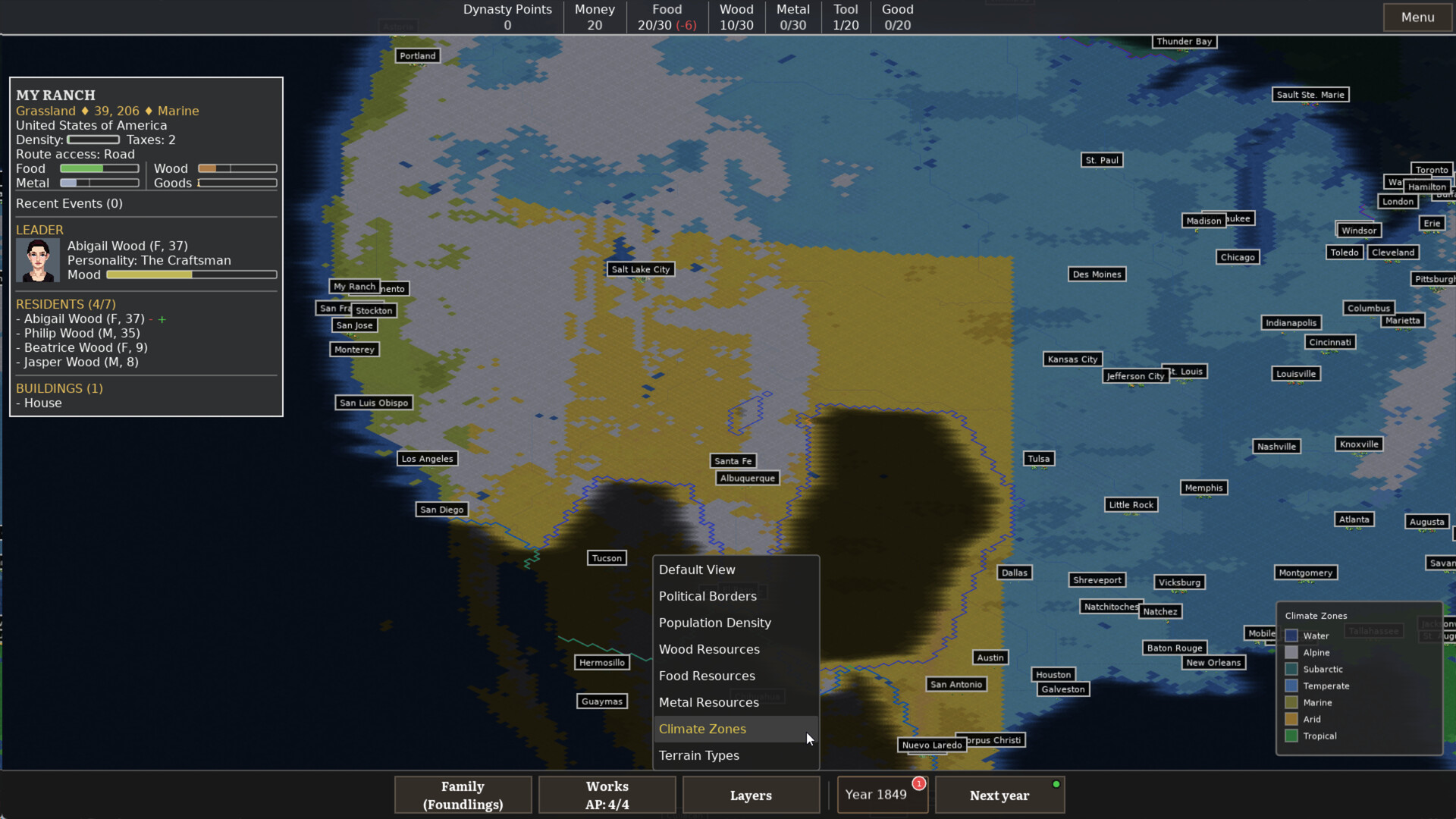 Salt and Soil: A Frontier Family Sim screenshot 7