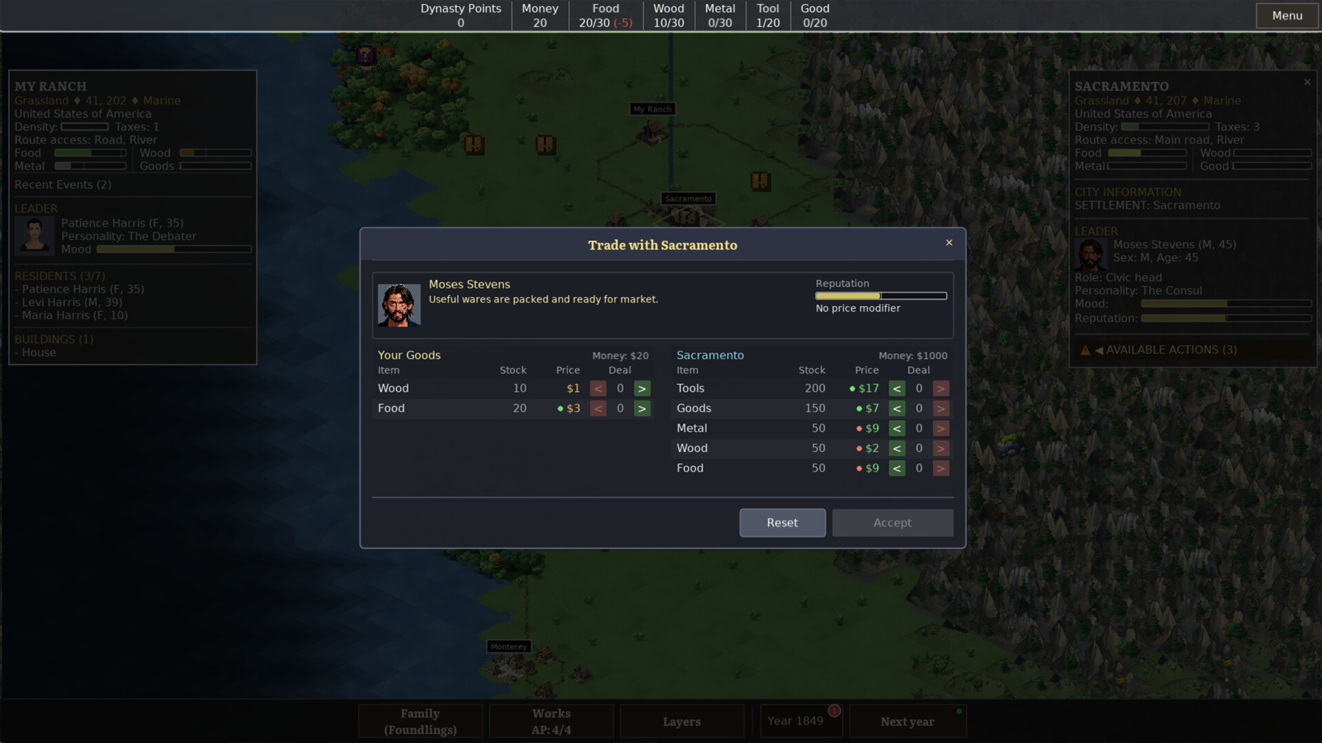 Salt and Soil: A Frontier Family Sim screenshot 6