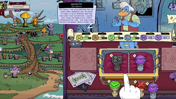 Screenshot 2 of Stamperor! The Jester's Decree - additional gameplay view