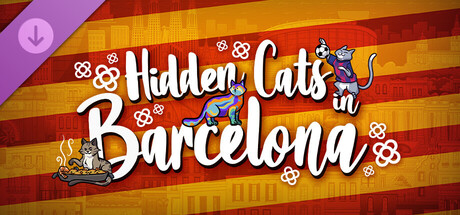 Hidden Cats in Barcelona - Coloring Book and Poster banner image