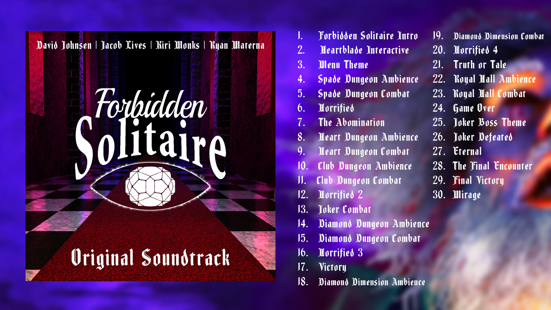 Forbidden Solitaire Soundtrack Featured Screenshot #1