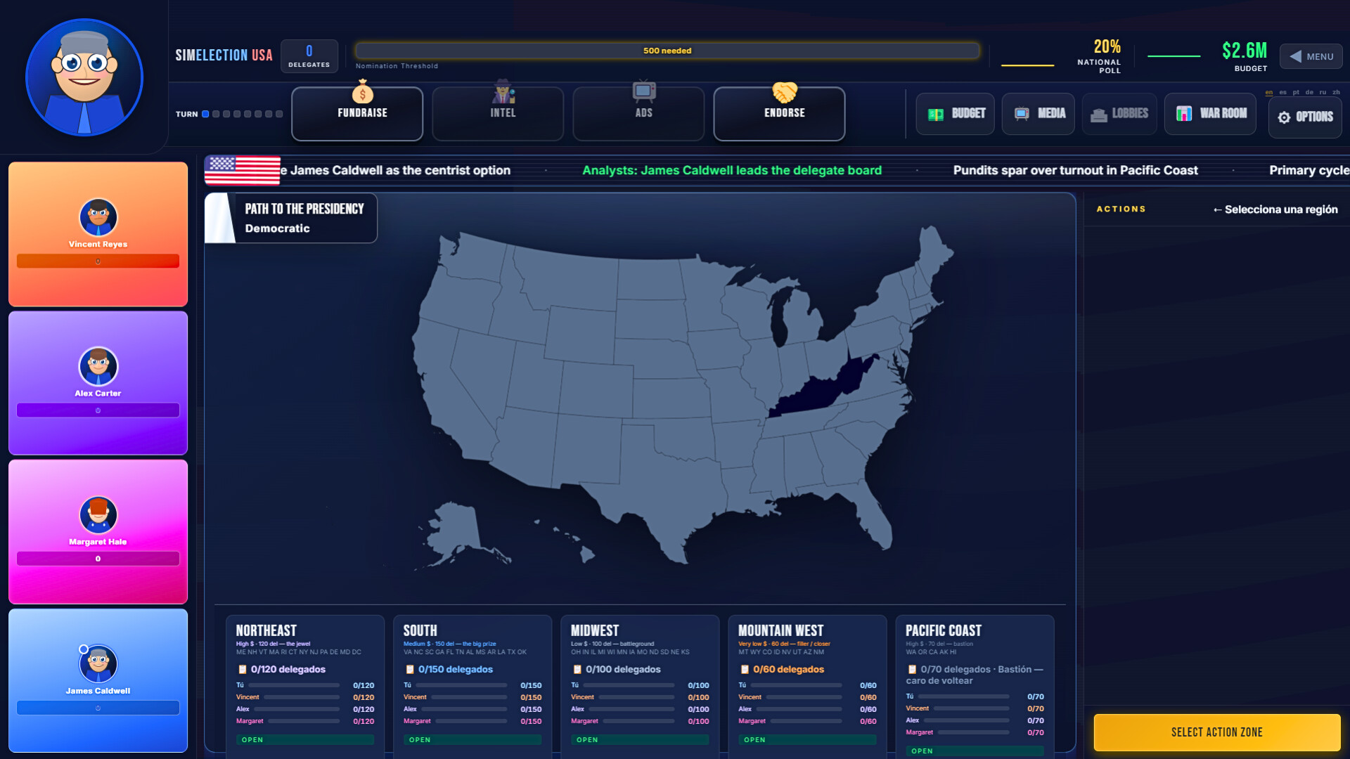 SIM Election USA screenshot 1