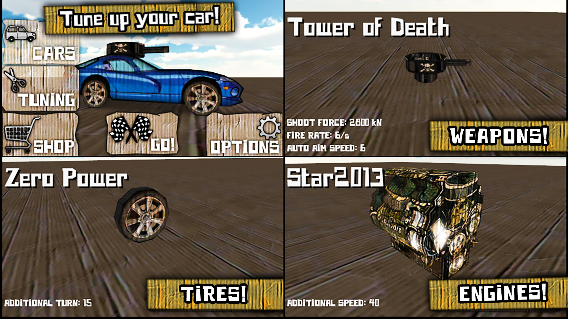 Cars and Guns: Paper Parts screenshot #6