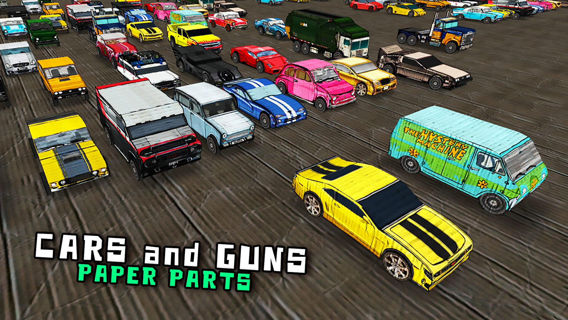 Cars and Guns: Paper Parts screenshot #5