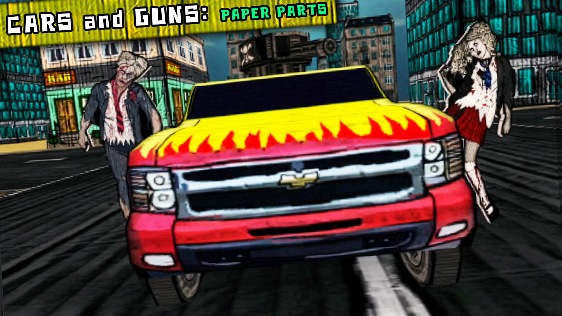 Cars and Guns: Paper Parts screenshot #7