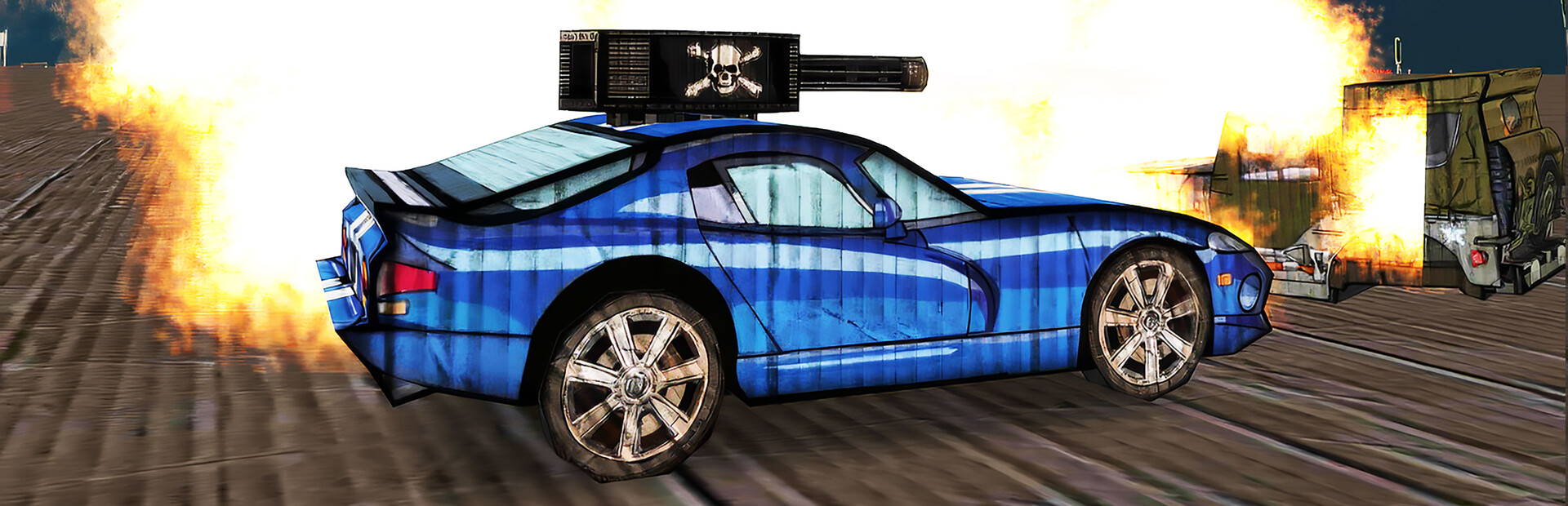 Cars and Guns: Paper Parts