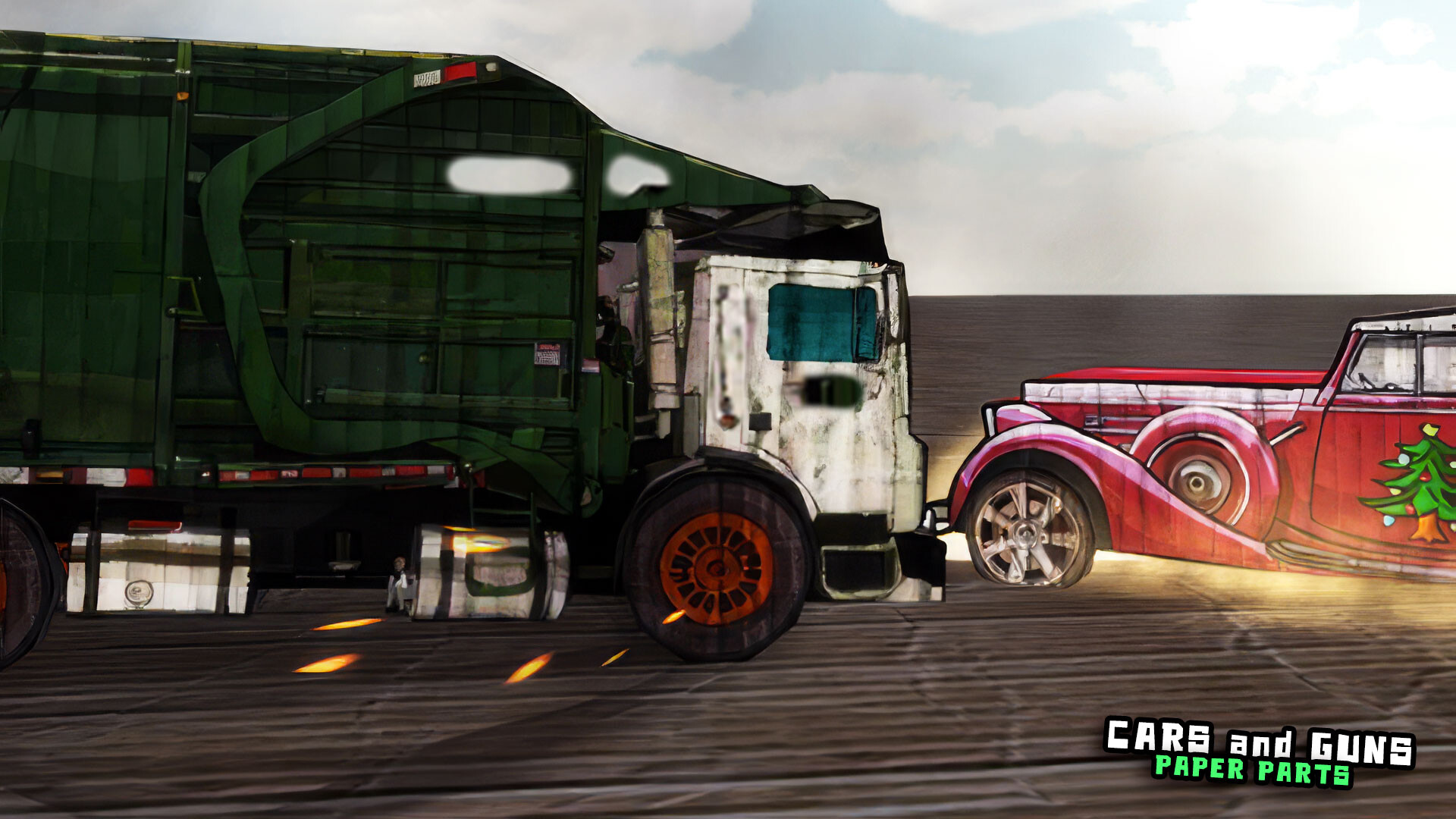 Cars and Guns: Paper Parts screenshot #4