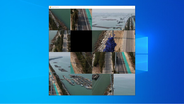Screenshot of Sandun Highway In Qinzhou gameplay showing in-action mechanics