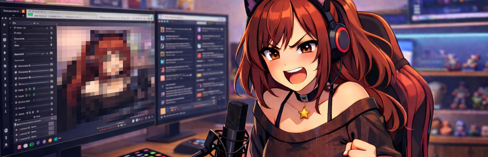 炎上回避系Vtuber〜配信終了までバカコメから生き残れ〜