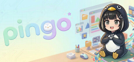 Pingo - similar game to CielChan: Anime Desktop AI Companion by jianbinggaming