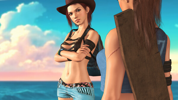 Screenshot of Almost Castaways gameplay showing in-action mechanics