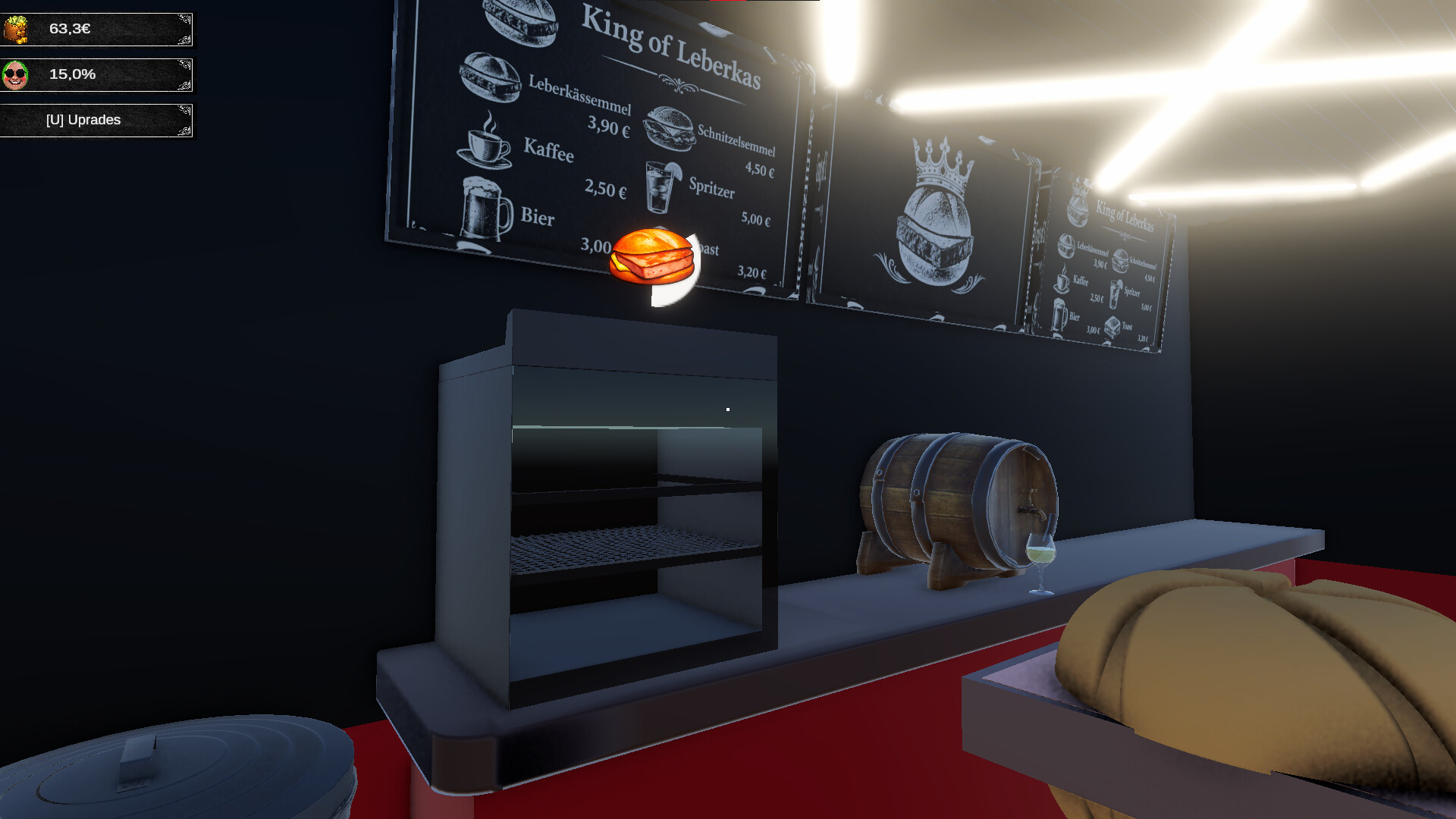 King Of Leberkas - Austria Restaurant Simulator screenshot #2