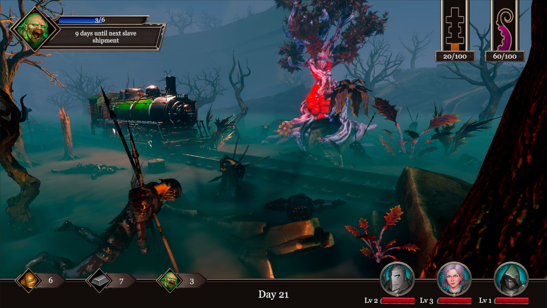 Dark Rail screenshot #1