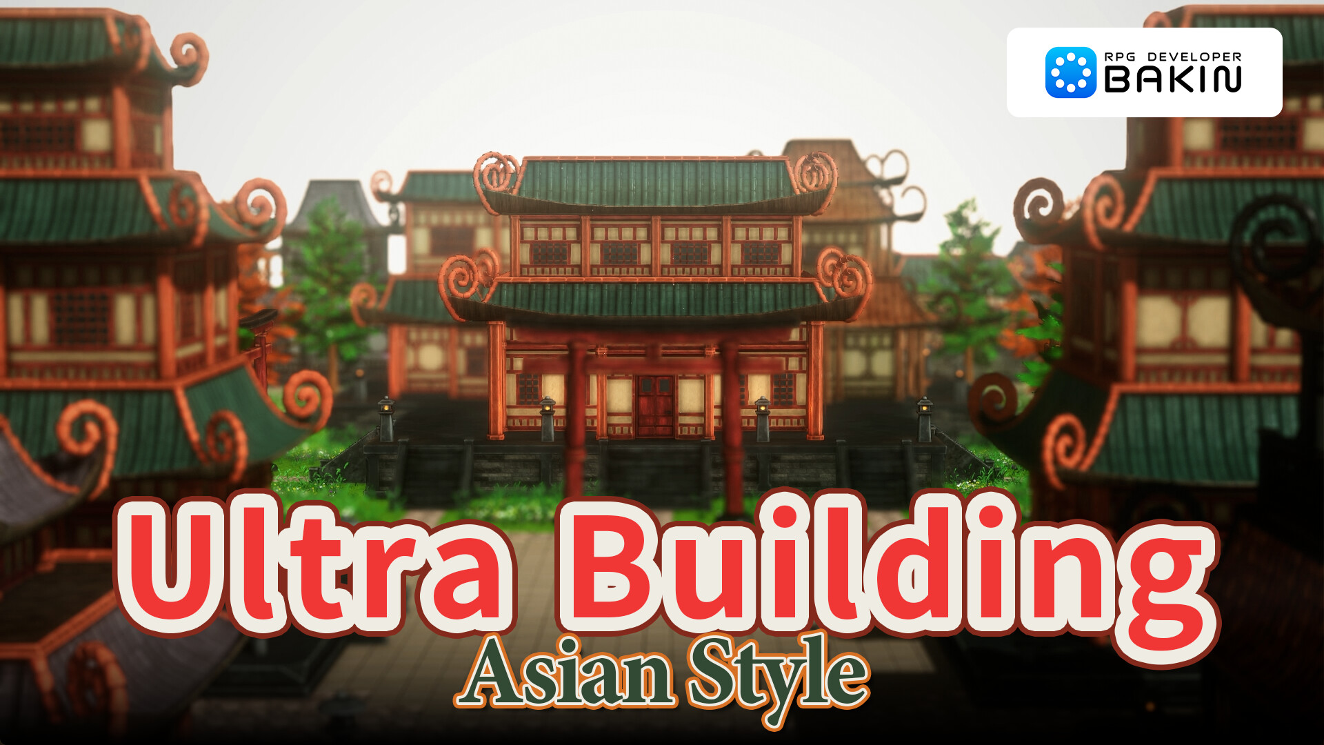 RPG Developer Bakin Ultra Building Asian Style Featured Screenshot #1