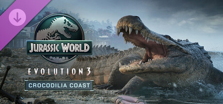 Обложка Jurassic World Evolution 3: Crocodilia Coast