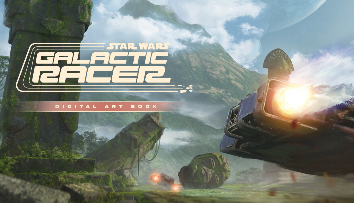 STAR WARS: Galactic Racer™ Digital Art Book cover art