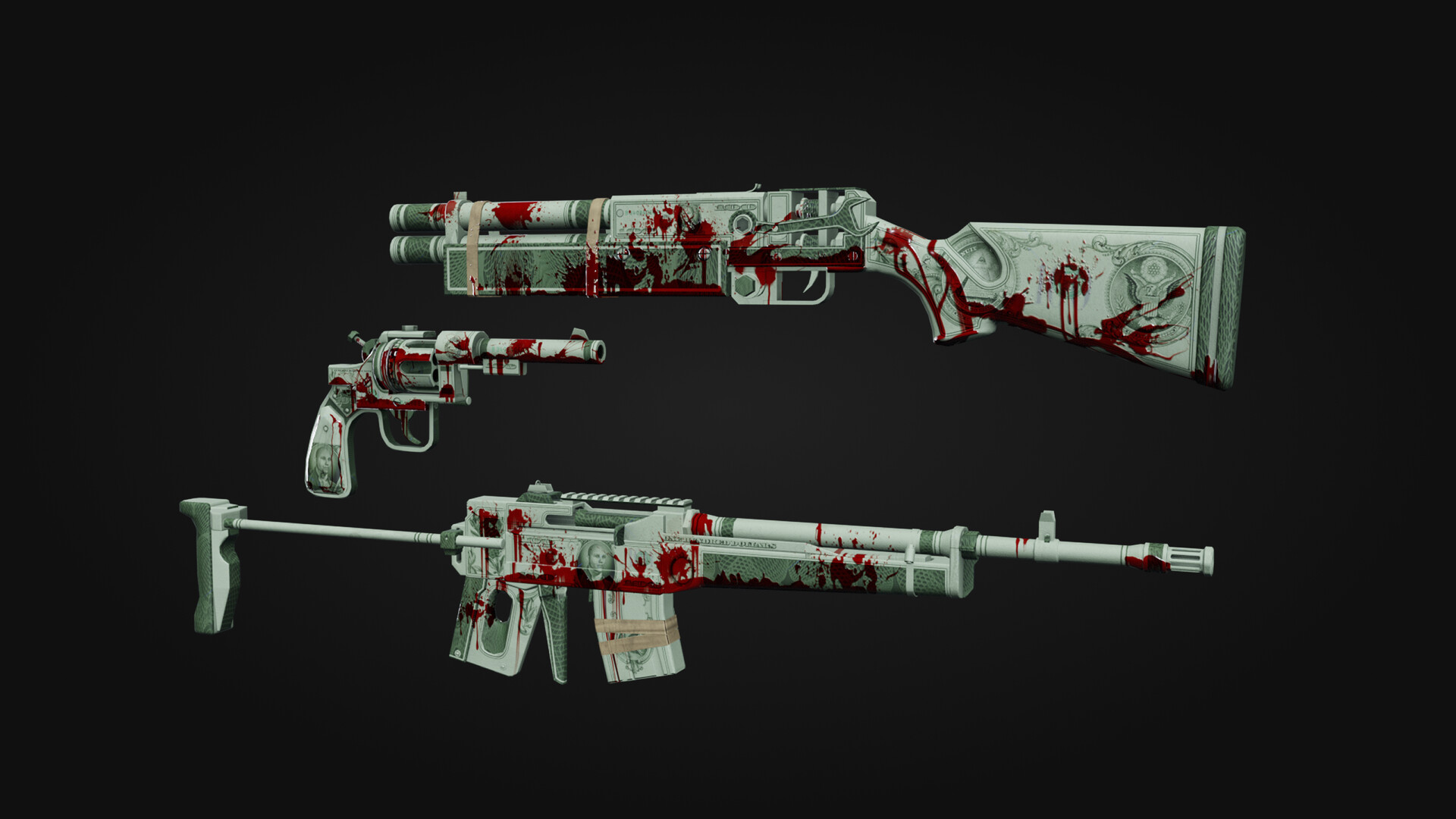 Strayed - Blood Money Skin Pack Featured Screenshot #1