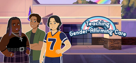Steam cover for Teaching Gender-Affirming Care.