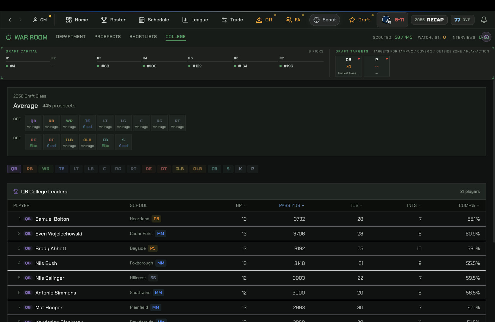 War Room Football screenshot 17