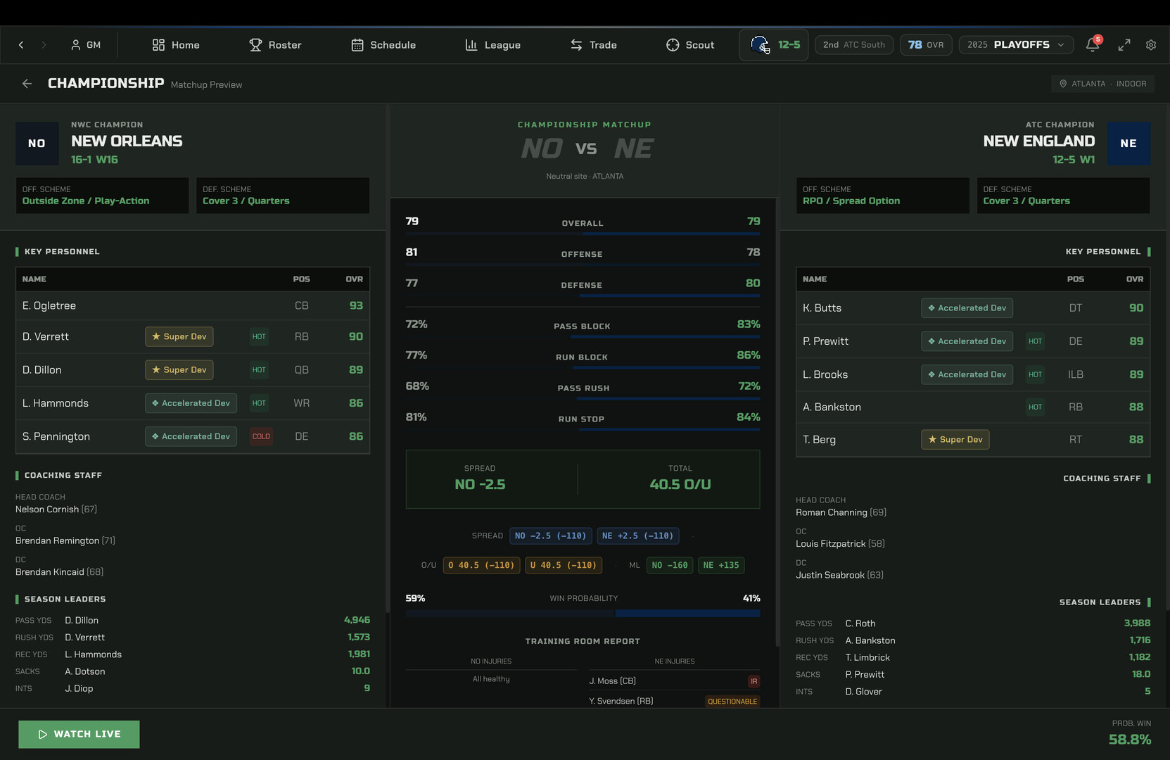 War Room Football screenshot 19