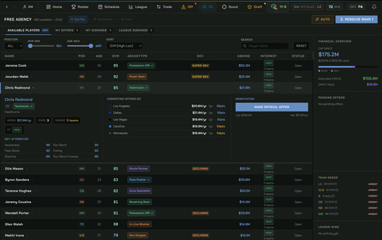 War Room Football 截图 10