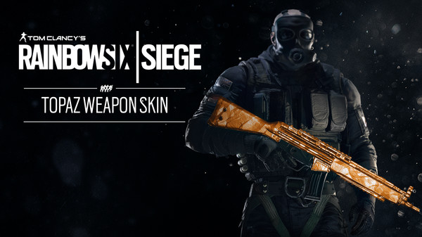 KHAiHOM.com - Tom Clancy's Rainbow Six® Siege - Topaz Weapon Skin