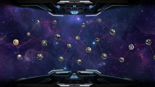 Screenshot of 黑帆王座·Galactic Loadout gameplay showing in-action mechanics